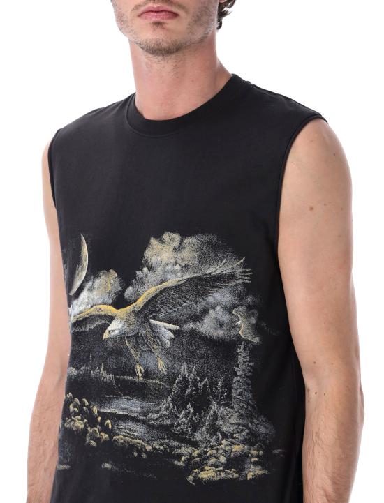 26SS 로아 민소매 티셔츠 YBMW021JY02 BLK0020 WASHED BLACK - ROA