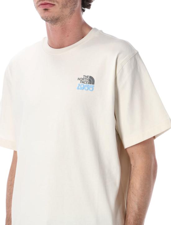 26SS 노스페이스 반팔 티셔츠 NF0A8GB2 QLI WHITE - NORTH FACE