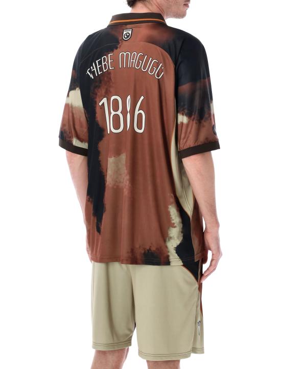 26SS 판토폴라도로 반팔 티셔츠 FMTHD U19D41 BROWN - PANTOFOLA D'ORO