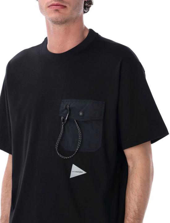 26SS 앤드원더 반팔 티셔츠 5746984075 010 BLACK - AND WANDER