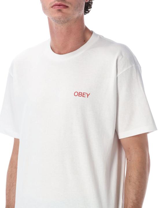26SS 오베이 반팔 티셔츠 165264299 WHITE - OBEY