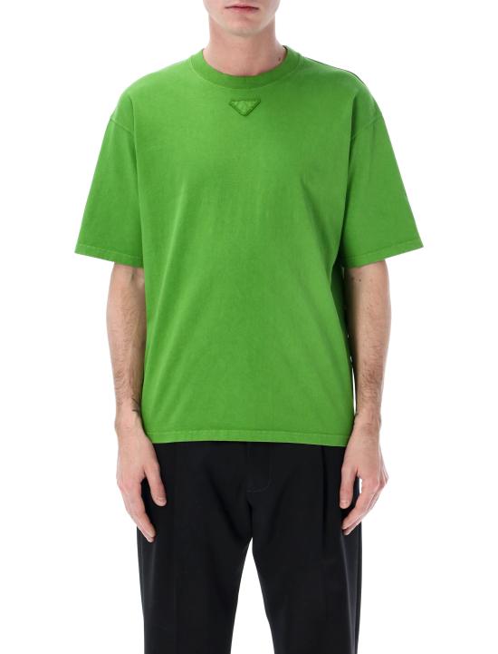 26SS 프라다 반팔 티셔츠 UJN986187B F0089 GREEN