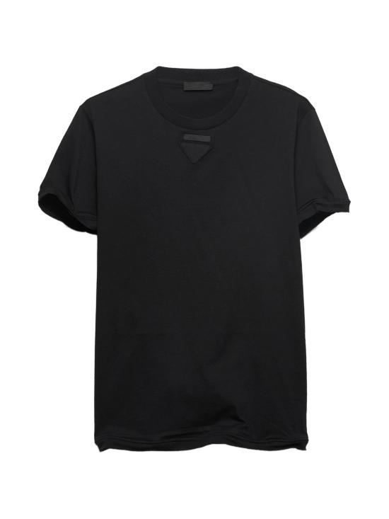 26SS 프라다 쉐이퍼블 코튼 티셔츠 UJN97911CD F0002 BLACK