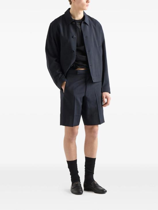 26SS 프라다 쉐이퍼블 코튼 티셔츠 UJN97911CD F0002 BLACK - PRADA