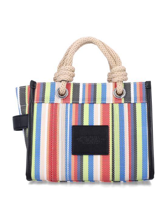 26SS 마크제이콥스 토트백 2S6HTT023H02 630 RED MULTI STRIPED - MARC JACOBS