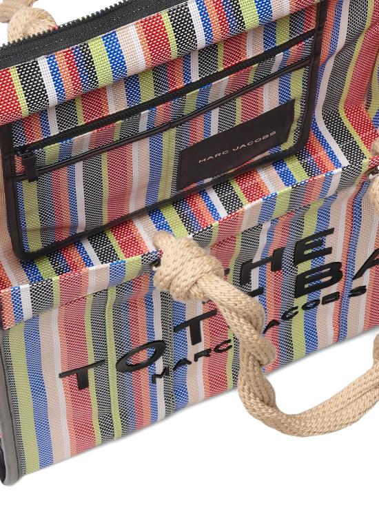 26SS 마크제이콥스 토트백 2S6HTT022H02 630 RED MULTI STRIPED - MARC JACOBS