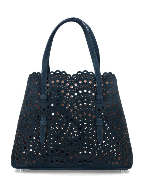 26SS 알라이아 토트백 AA1S06725CA322 A53 BLEU PAON - ALAIA