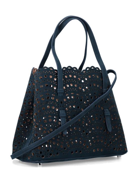 26SS 알라이아 토트백 AA1S06725CA322 A53 BLEU PAON - ALAIA