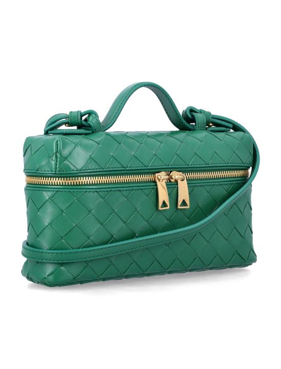 26SS 보테가베네타 뱅뱅 베니티 케이스백 789109V3IV1 3197 JUNGLE GREEN - BOTTEGA VENETA