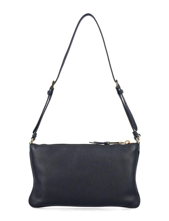 26SS 프라다 브루 트라이앵글 로고 숄더백 1BC2382CYS F0002 BLACK - PRADA