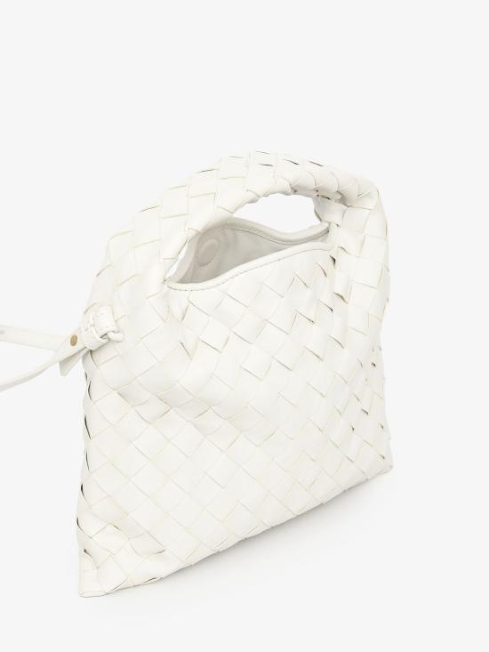 26SS 보테가베네타 미니 홉 크로스바디백 777586V3IV1 9156 WHITE - BOTTEGA VENETA