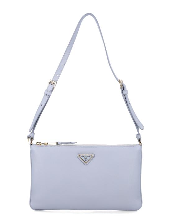 26SS 프라다 브루 트라이앵글 로고 숄더백 1BC2382CYS F0384 OPALINE