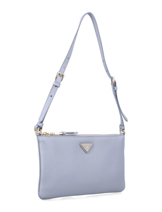 26SS 프라다 브루 트라이앵글 로고 숄더백 1BC2382CYS F0384 OPALINE - PRADA