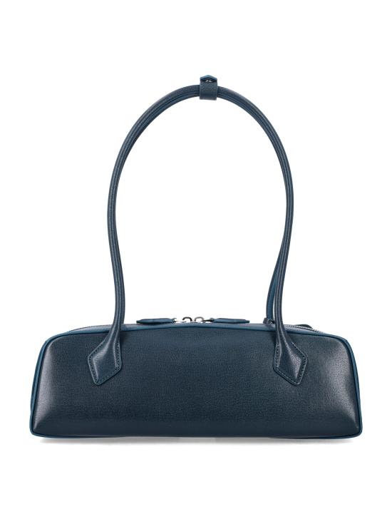 26SS 알라이아 르 테켈 미디움 레더 숄더백 AA1S06033CA212 A53 BLUE PAON - ALAIA