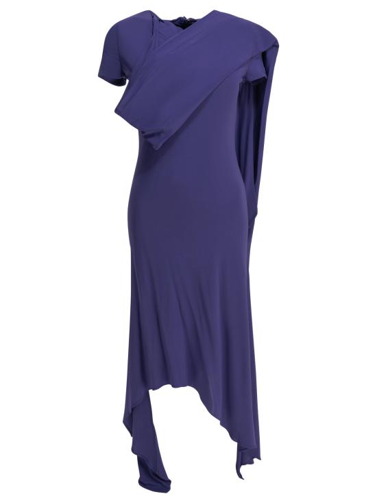 26SS 아크네 스튜디오 미디 원피스 A20930BPB PURPLE