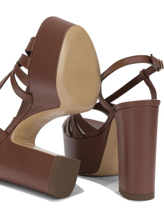 26SS 카사데이 샌들 1L463B1201C21242615 BROWN - CASADEI