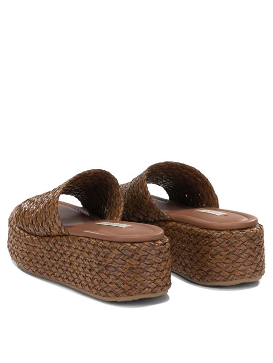 26SS 카사데이 뮬/슬리퍼 1M538B0201SUNCI2625 BROWN - CASADEI