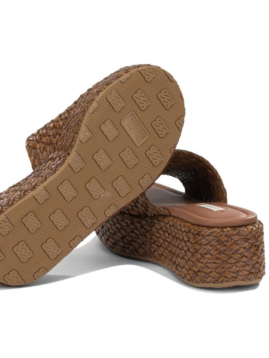 26SS 카사데이 뮬/슬리퍼 1M538B0201SUNCI2625 BROWN - CASADEI