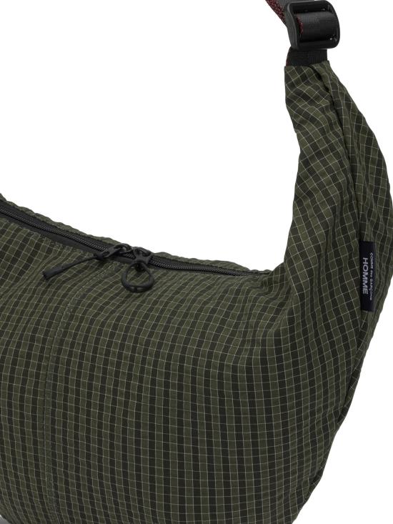26SS 꼼데가르송 숄더백 HQK202S261KHAKIXWHITE GREEN - COMME DES GARCONS
