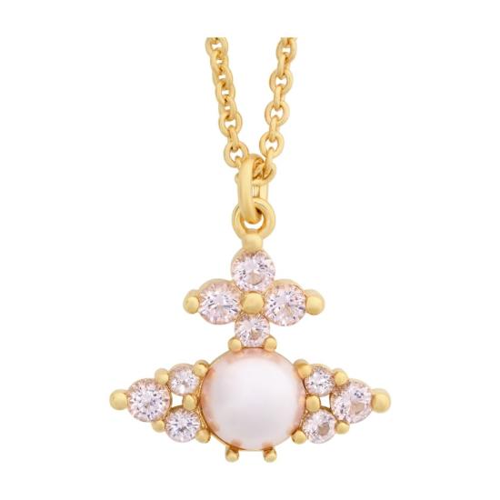 26SS 비비안웨스트우드 목걸이/팬던트 630203EP02R988R988 PINK - VIVIENNE WESTWOOD