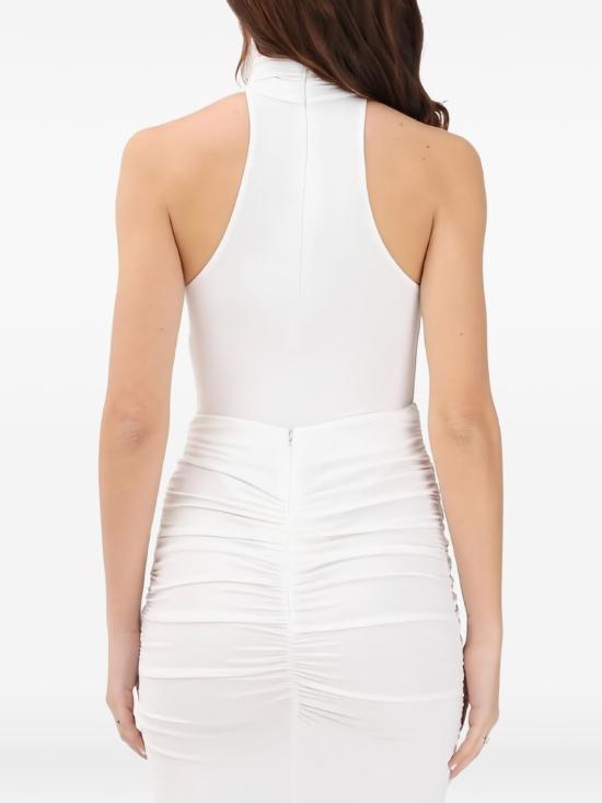 26SS 엘리자베타프랜치 바디수트 티셔츠 BO03963E2 360 Avorio - ELISABETTA FRANCHI