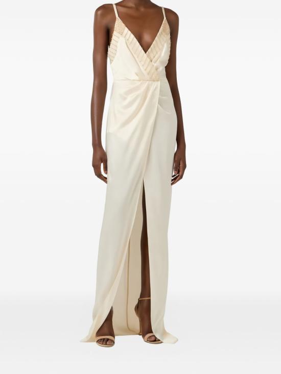 26SS 엘리자베타프랜치 롱 원피스 ABR4862E2 EA1 Nude - ELISABETTA FRANCHI