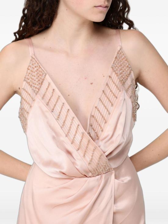 26SS 엘리자베타프랜치 롱 원피스 ABR4862E2 EA1 Nude - ELISABETTA FRANCHI