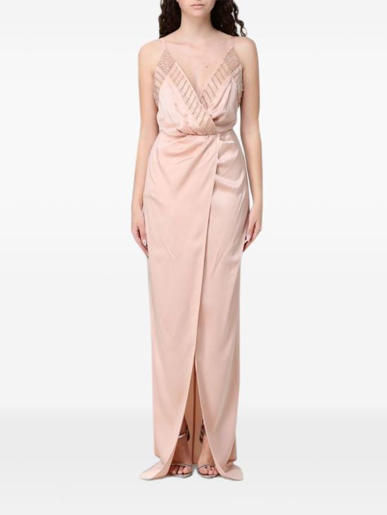 26SS 엘리자베타프랜치 롱 원피스 ABR4862E2 EA1 Nude - ELISABETTA FRANCHI