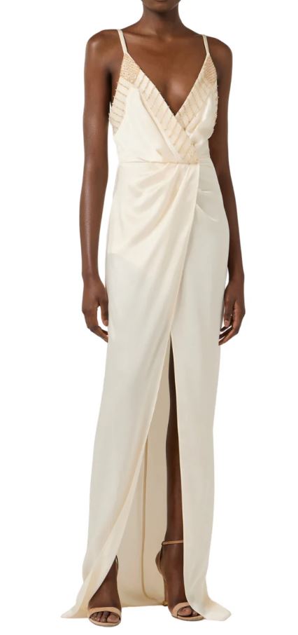 26SS 엘리자베타프랜치 롱 원피스 ABR4862E2 EA1 Nude - ELISABETTA FRANCHI