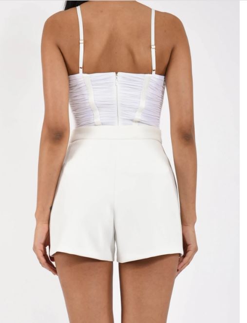 26SS 엘리자베타프랜치 바디수트 티셔츠 BO01961E2 360 AVORIO - ELISABETTA FRANCHI
