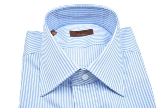 26SS 발바 긴팔 셔츠 PZ8500U Blue - BARBA