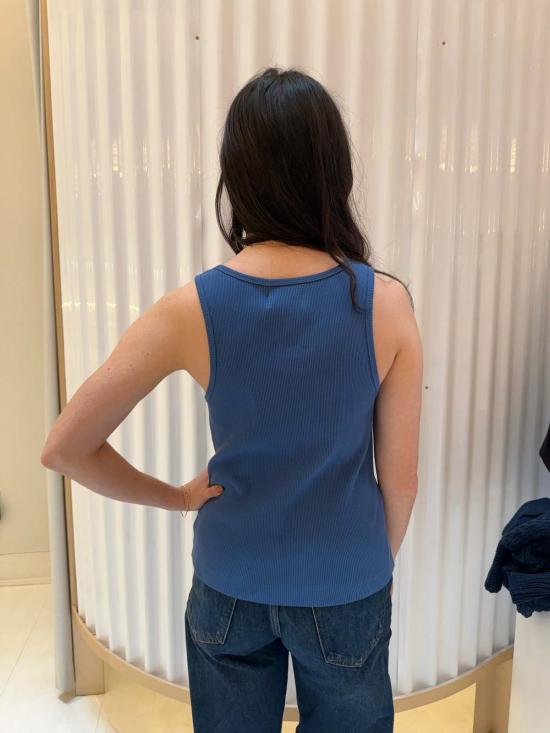  스틸히어 민소매 티셔츠 스틸 히어 뉴욕 스냅 탱크 - STILL HERE