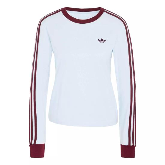  아디다스 긴팔 티셔츠 KD3689 Crystal Sky Maroon DOM