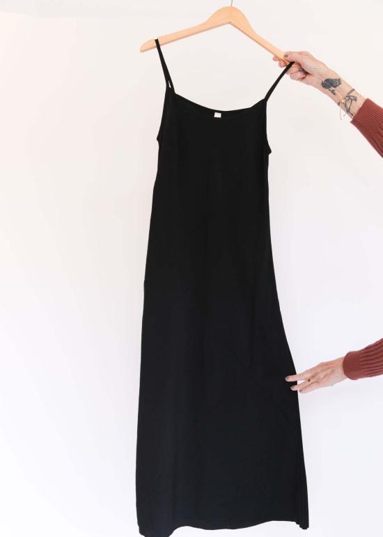  로렌 마누지안 롱 원피스 로렌 마누기안 바이어스 슬립 - LAUREN MANOOGIAN