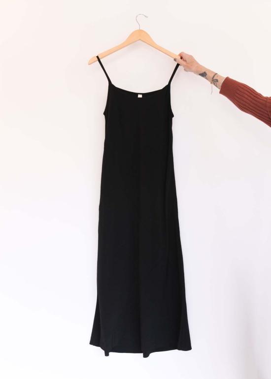  로렌 마누지안 롱 원피스 로렌 마누기안 바이어스 슬립 - LAUREN MANOOGIAN