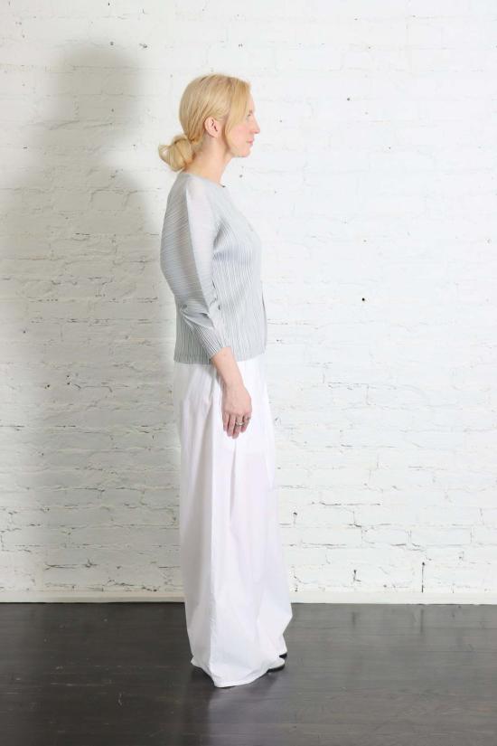  플리츠플리즈 가디건 이세이 미야케 플리츠 플리즈 4월 월간 컬러 지퍼업 - PLEATS PLEASE