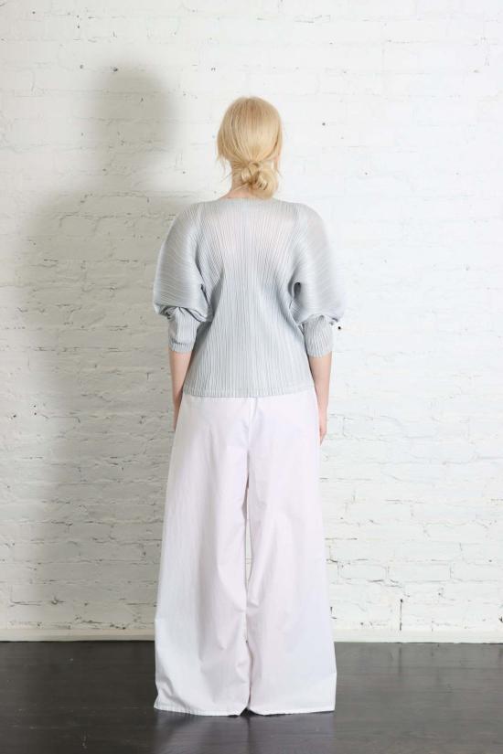  플리츠플리즈 가디건 이세이 미야케 플리츠 플리즈 4월 월간 컬러 지퍼업 - PLEATS PLEASE