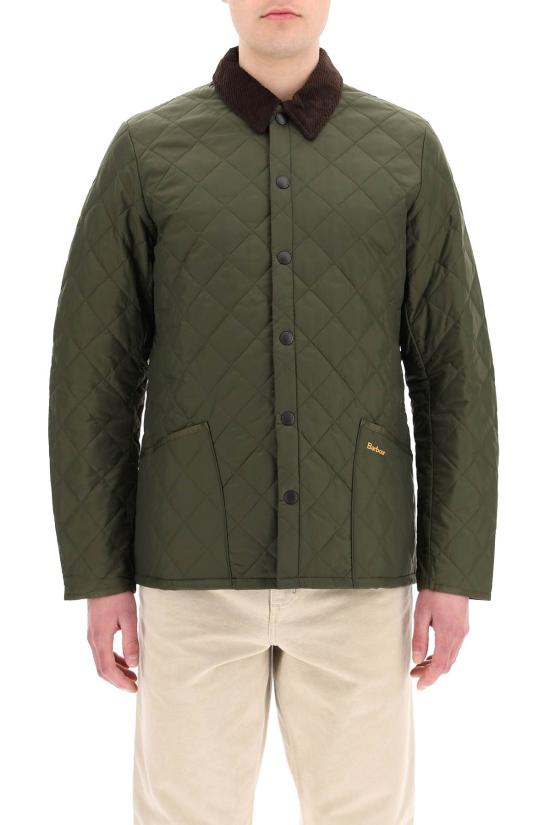  바버 헤리티지 리데스데일 퀼티드 자켓 MQU0240 OL71 green - BARBOUR