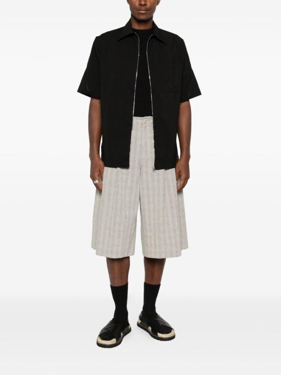 26SS 지방시 반팔 셔츠 BM618416E9 001 Nero - GIVENCHY