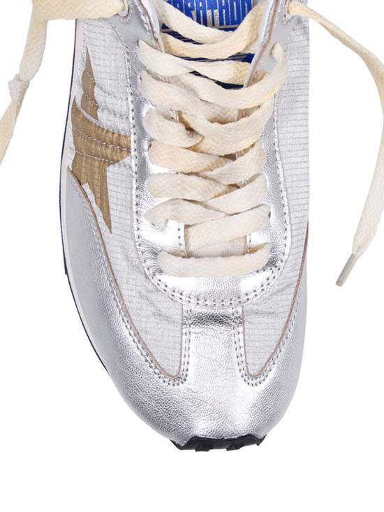 26SS 골든구스 마라톤 스니커즈 GWF00683 F005490 70138 SILVER GOLD DOM - GOLDEN GOOSE