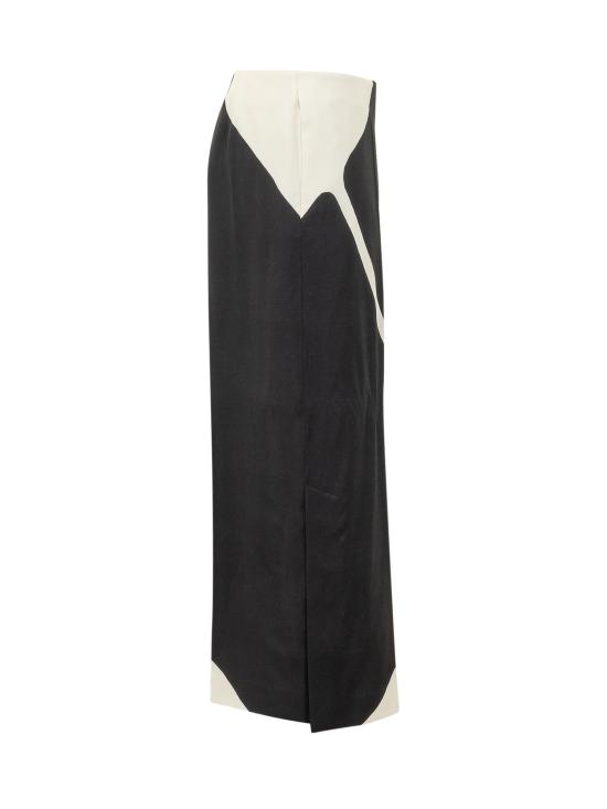 26SS 알베르타 페레티 스트레이트 팬츠 03140151 1555 FANTASIA NERO - ALBERTA FERRETTI