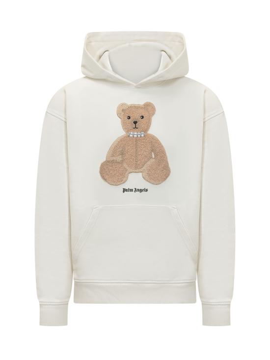 26SS 팜앤젤스 긴팔 티셔츠 PMBB17DS26FLE00C 0360 OFF WHITE BROWN