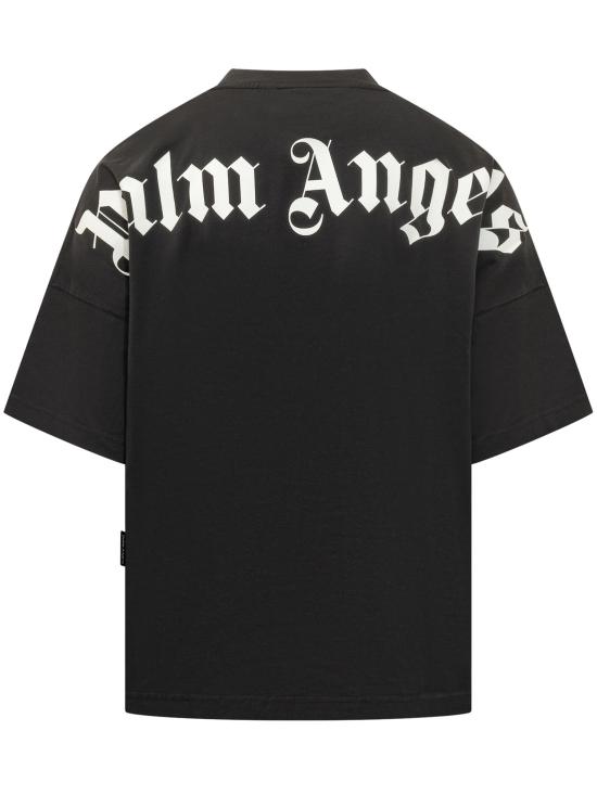 26SS 팜앤젤스 반팔 티셔츠 PMAA10BS26JER001 1003 BLACK OFF WHITE - PALM ANGELS