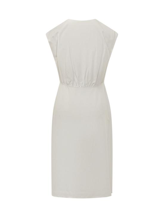 26SS 캘빈클라인 미디 원피스 LV044F016G GNA WHITE SAND - CALVIN KLEIN