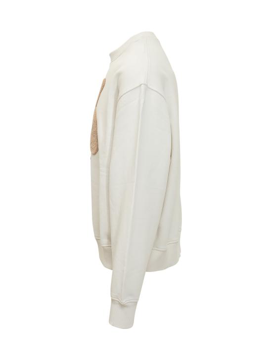 26SS 팜앤젤스 긴팔 티셔츠 PMBA08HS26FLE009 0360 OFF WHITE BROWN - PALM ANGELS