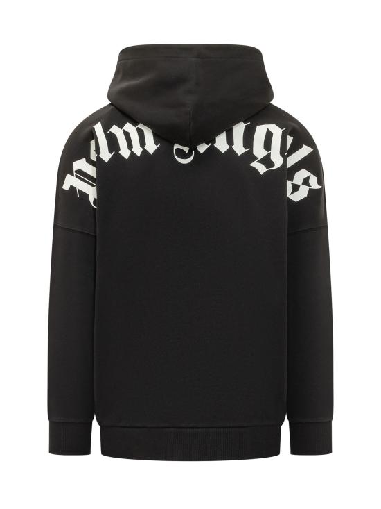 26SS 팜앤젤스 긴팔 티셔츠 PMBB036S26FLE001 1003 BLACK OFF WHITE - PALM ANGELS