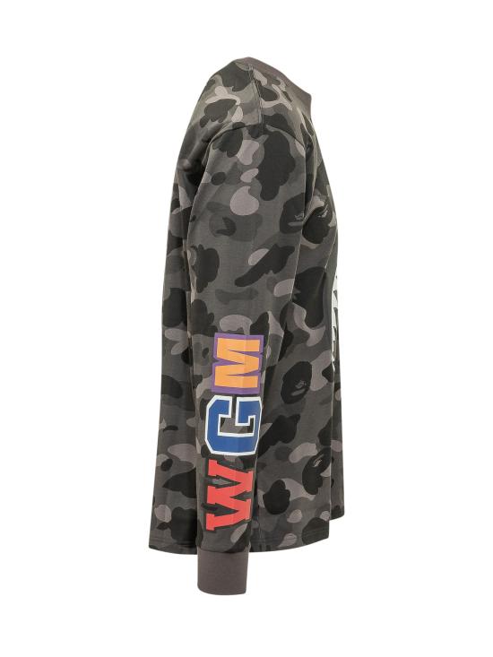 26SS 베이프 긴팔 티셔츠 001LTM301006M BLACK - BAPE