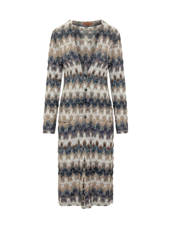 26SS 미소니 스웨터 DS26SM0SBR015J S72RA MULTI BLUE WHITE