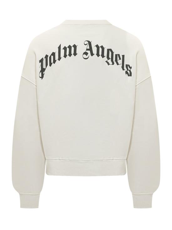 26SS 팜앤젤스 긴팔 티셔츠 PMBA08JS26FLE004 0310 OFF WHITE BLACK - PALM ANGELS