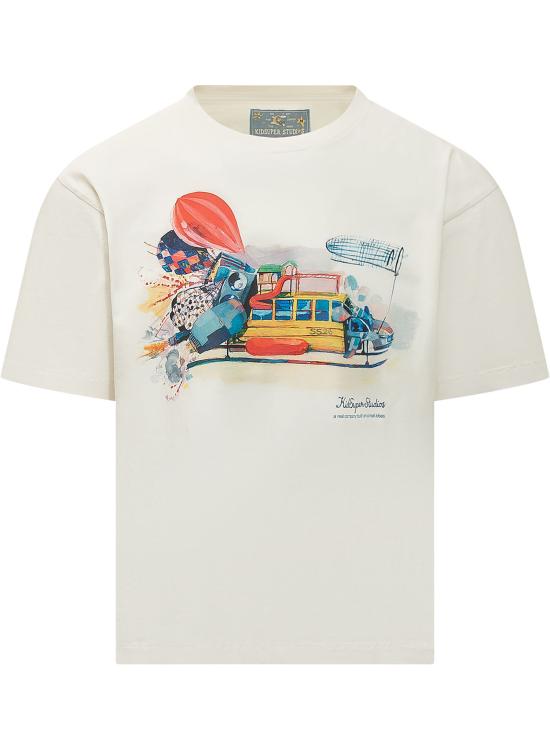 26SS 키드슈퍼 반팔 티셔츠 SS26TEE10 NATURAL